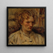Portrait of Vasilii Yaroschenko - Nakamura Tsune — framed artwork on a wall