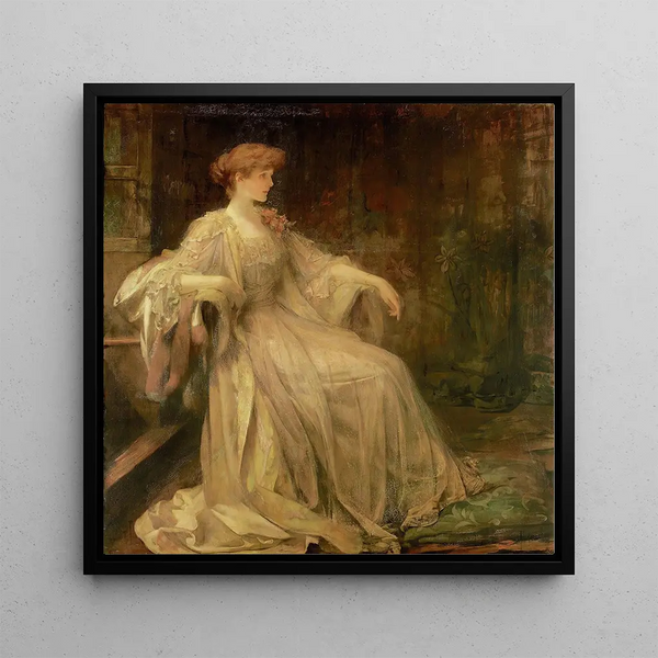 Portrait painting of Violet, Marquise of Granby - James Jebusa Shannon — wall display of the artwork