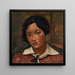 Portrait of a Woman - André Derain — framed artwork on a wall