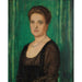 Reproduction of the painting Portrait of a Woman (Martha Butzer) - Franz von Stuck