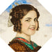 Portrait of girl Mary - Franz von Stuck — artwork view