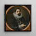 Portrait painting double of Johann Christoph Oelhofen - Lorenz Strauch — wall display of the artwork