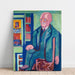 Reproduction of the painting Portrait of Dr. Carl Hagemann - Ernst Ludwig Kirchner