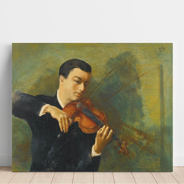 Reproduction of the painting Portrait of the Violinist Milstein - Moïse Kisling