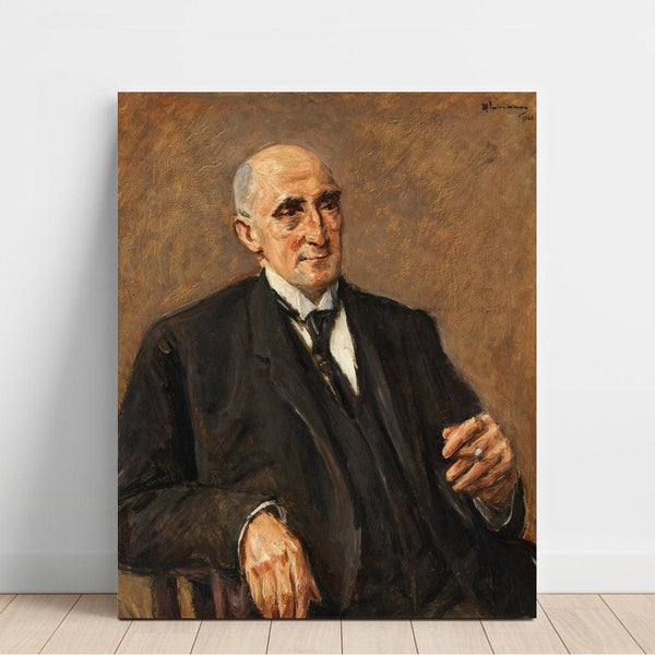 Reproduction of the painting Portrait of the textile manufacturer Carl Lewin - Max Liebermann