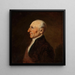 Portrait of the artist's father - Piotr Michaowski — framed artwork on a wall