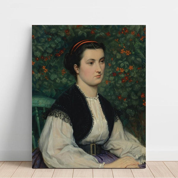Reproduction of the painting Portrait of a Lady - James Tissot