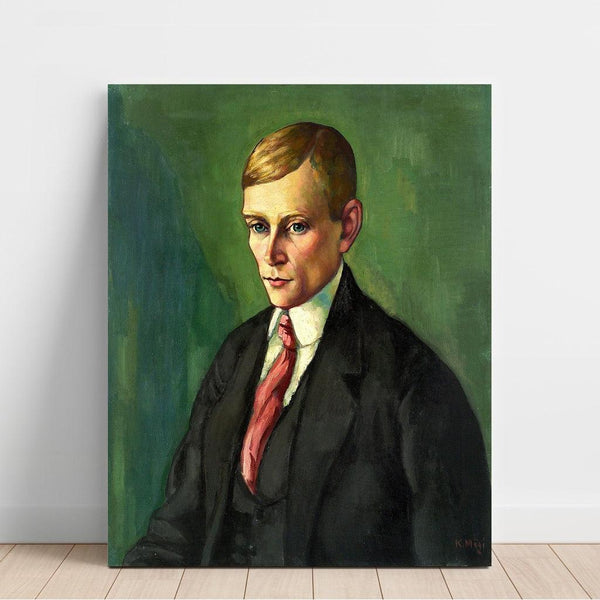 Reproduction of the painting Portrait of a Man - Konrad Mägi