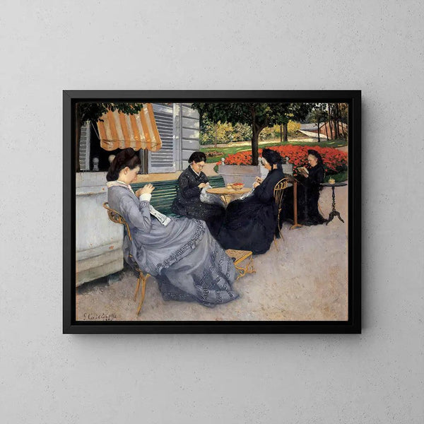 Reproduction of the painting Portraits à la campagne - Gustave Caillebotte