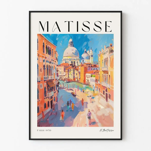 Poster "Venice in Colors" by Henri Matisse