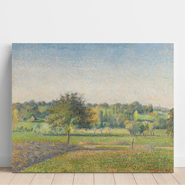 Reproduction of the painting Prairie at Éragny - Camille Pissarro