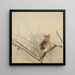 First Plum Blossoms - Nishimura Goun — framed artwork on a wall