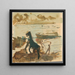 Near the water - Cyprin Majernk — framed artwork on a wall