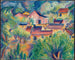 Houses and Landscape - Preston Dickinson — artwork view