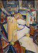 Interior Still Life Painting - Preston Dickinson — artwork view