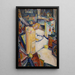 Interior Still Life Painting - Preston Dickinson — framed artwork on a wall