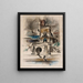 La Porte de l'Eau - Preston Dickinson — framed artwork on a wall