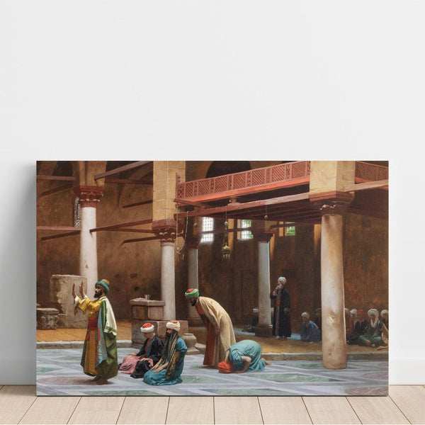 Reproduction of the painting Prayers at the Mosque - Jean-Léon Gérôme