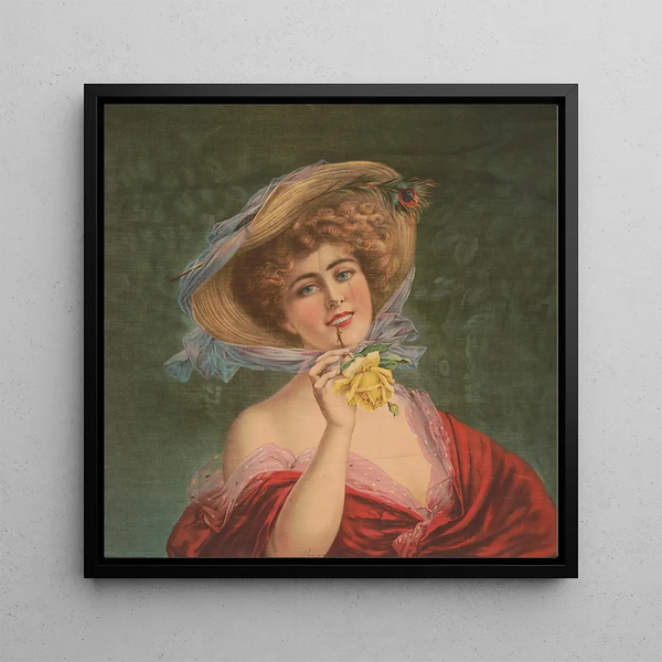 Primevère Painting - Campbell Metzger Jacobson — framed artwork on a wall