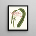 Hair Bloodstained - Priscilla Susan Bury — framed artwork on a wall