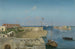 L'entrée du port de Willemstad avec le Palais du Gouvernement - Prosper Crébassol — artwork view