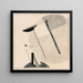 Proun 3A - El Lissitzky — framed artwork on a wall