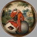Proverbe flamand non identifié - Pieter Brueghel le Jeune — displayed in an interior