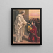 A Day of Miracles in Capernaum - Providence Lith & Co.. — framed artwork on a wall