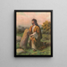 La vision de Jacob et la promesse de Dieu - Providence Lith & Co.. — framed artwork on a wall