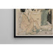 Reproduction of the painting Province of Settsu (Six Rivers in Style) - Kitagawa Utamaro
