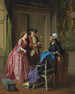 Choose the fabric for a new dress - Prudent-Louis Leray — artwork view