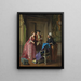 Choose the fabric for a new dress - Prudent-Louis Leray — framed artwork on a wall