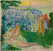 Psyche with Hydrangeas Sketch - Maurice Denis — artwork view