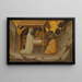 The Nativity - Puccio di Simone — framed artwork on a wall