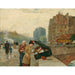 Reproduction of the painting Quai Saint Michel - Childe Hassam