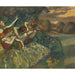 Reproduction of the painting Four Dancers - Edgar Degas