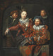 Four people in a niche - Benoît Le Coffre — artwork view