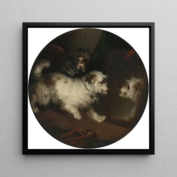 Someone Like Me - George Armfield — framed artwork on a wall