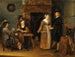 Société mixte jouant aux cartes - Quirijn van Brekelenkam — artwork view