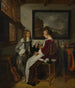 Conversation sentimentale - Quirijn van Brekelenkam — artwork view