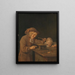 The Mousetrap - Quirijn van Brekelenkam — framed artwork on a wall