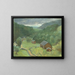 Landscape - R. G. Wilson — framed artwork on a wall
