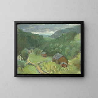 Landscape - R. G. Wilson — framed artwork on a wall