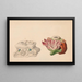 Study for Inkpot 2 - R. Higgs — framed artwork on a wall