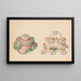 Study for Inkpot 3 - R. Higgs — framed artwork on a wall
