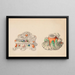 Study for Inkpot 4 - R. Higgs — framed artwork on a wall