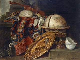 Nature morte with globe - R. V. Böhnlich — artwork view