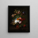 Vase with Flowers - Rachel Ruysch — framed artwork on a wall