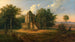 Temple javanais en ruines - Raden Saleh — artwork view
