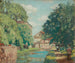 Sentier de halage au bord du canal à New Hope - Rae Sloan Bredin — artwork view